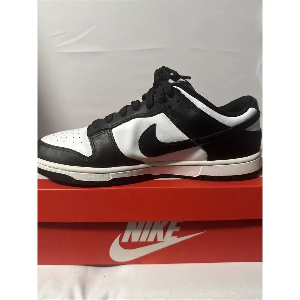 Size 11- Nike Dunk Low Black White Retro With OG Box